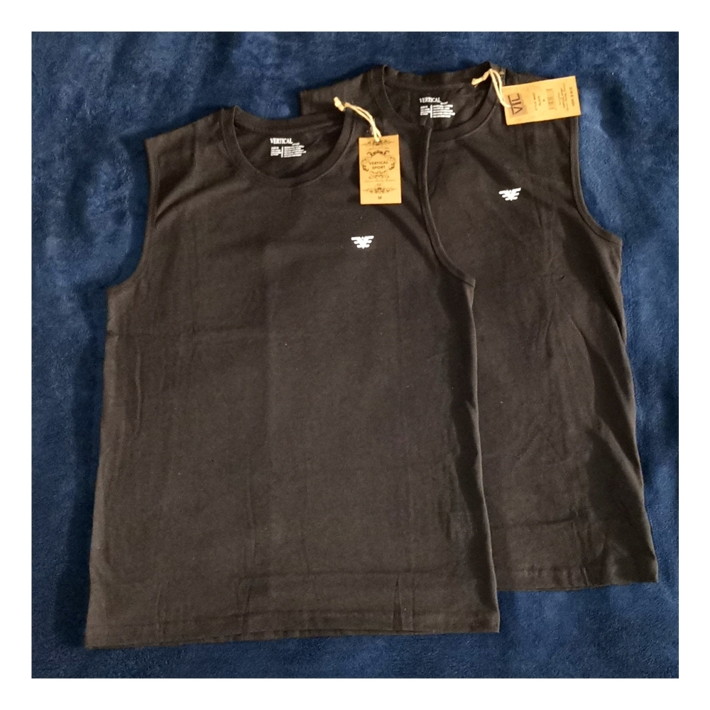 COUPLE / VERTICAL SPORT / Sleeveless Jacket /BLACK/ Men's / size: M art. 101589
